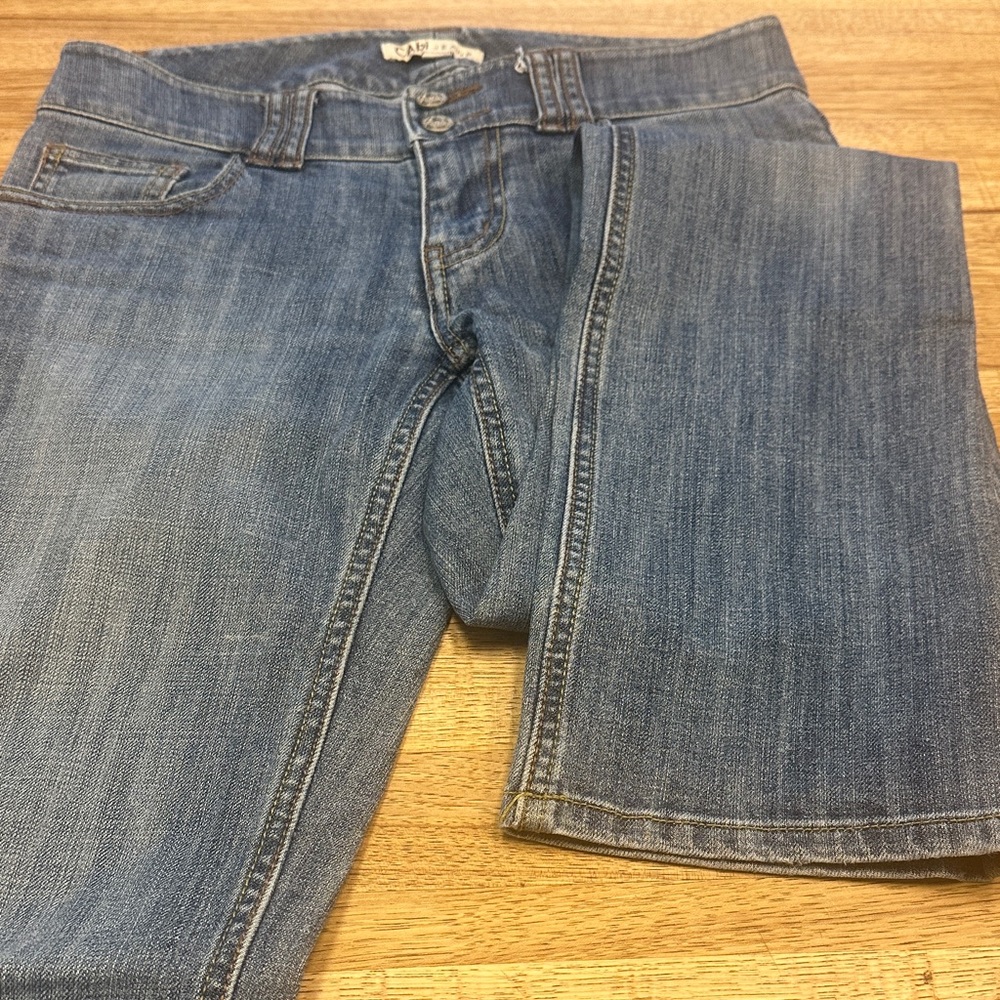 Cabi Original 5-Pocket Lou Lou Straight Jean, 2